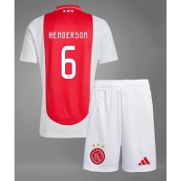 Dres Ajax Jordan Henderson #6 Domáci pre deti 2024-25 Krátky Rukáv (+ trenírky)